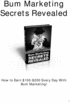Thumbnail Bum Marketing Secrets Revealed,Efective Online Money tactics Thumbnail Bum Marketing Secrets Revealed,Efective Online Money tactics